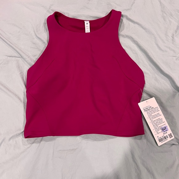 lululemon athletica wundertrain racerback tank top - Picture 2 of 4